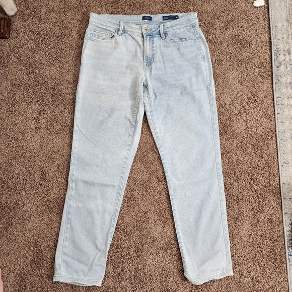 J jill authentic fit slim ankle light blue 6 - Picture 5 of 6